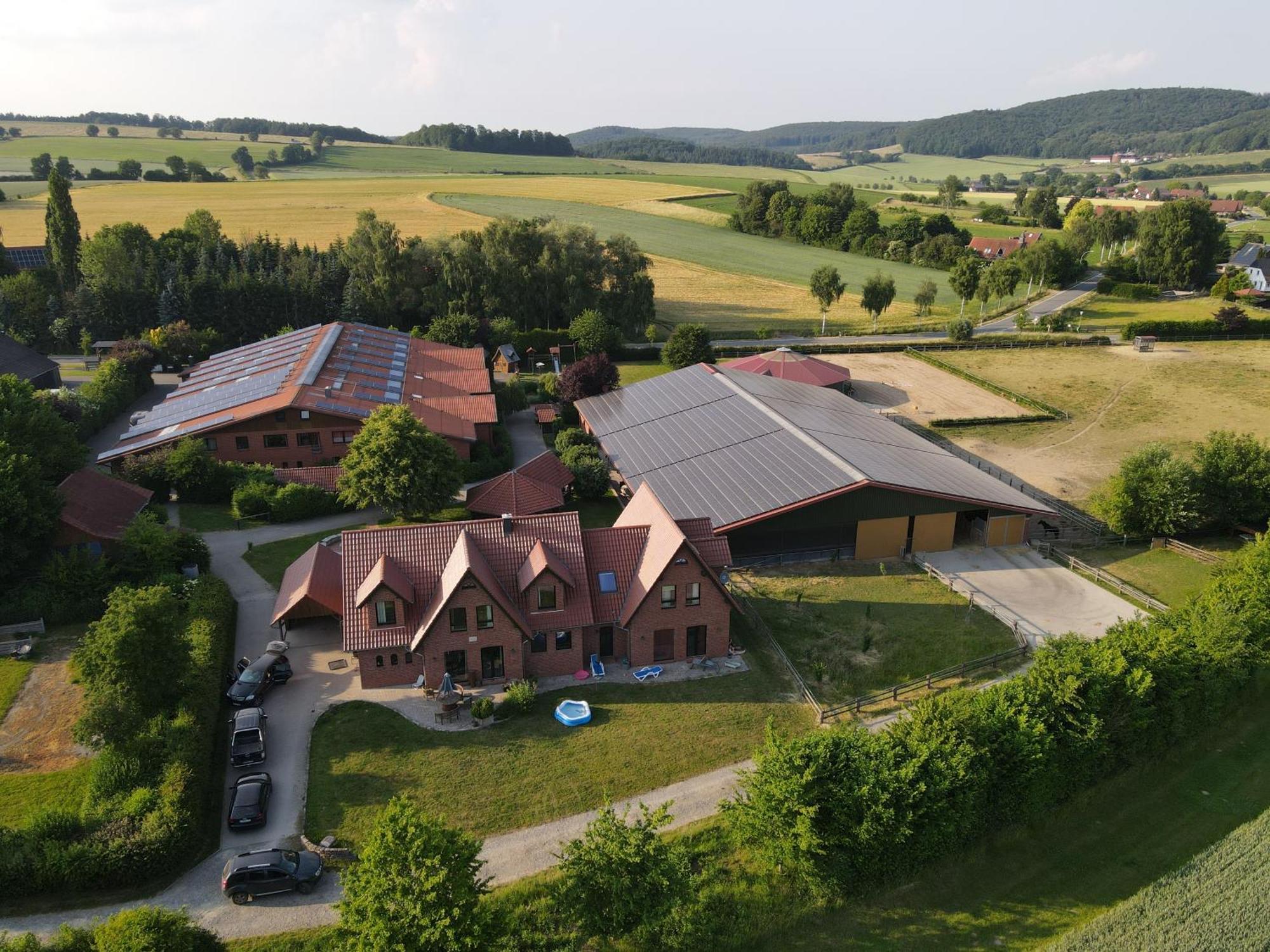 Idyllische Ferienwohnung Im Kalletal Экстерьер фото